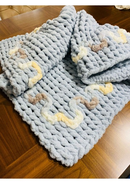 Puff El Örgüsü Özel Tasarım Bebek Bahtaniyesi indirimleri