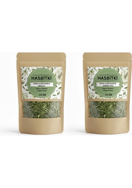 Adaçayı & Isırgan Otu Seti 2×50 G – Doğal Bitkisel Karışım