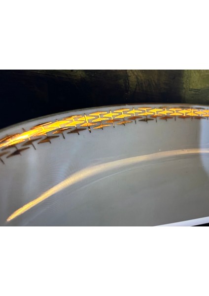 Fransız Porselen Sunumluk 37 cm 23 cm Ölçülerinde