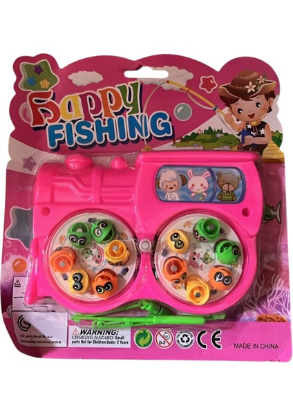Nostaljik Kurmalı Eğitici Mıknatıslı Balık Tutma Oyunu Çift Oltalı