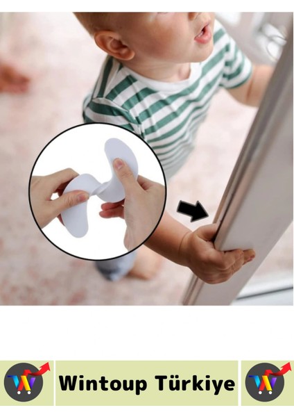 Dayanıklı Esnek Ev Çocuk Odası Çekmece Dolap Çarpma Darbe Gürültü Önleyici Köpük Kapı Stoperi 4 Adet fırsatları