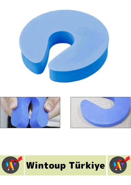 Dayanıklı Esnek Ev Çocuk Odası Çekmece Dolap Çarpma Darbe Gürültü Önleyici Köpük Kapı Stoperi 4 Adet indirimleri