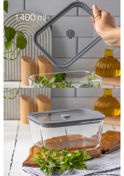 4’lü Cam Saklama Kabı Seti; 470 Ml, 800 Ml, 1380 ml ve 2600 ml Kapasiteleriyle Mutfakta Hijyenik Gıda Muhafazası Sağlar. Borosilikat Cam ve Vakumlu Silikon Kapaklar indirimleri