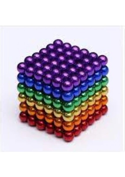 Sihirli Manyetik Toplar Dyum Mıknatıs Küp Bilye 216 Adet Cube Küp Dymium modelleri