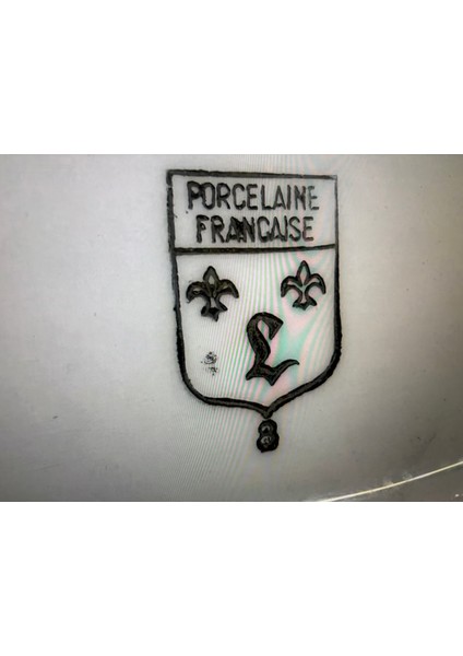 Fransız Porselen Sunumluk 37 cm 23 cm Ölçülerinde