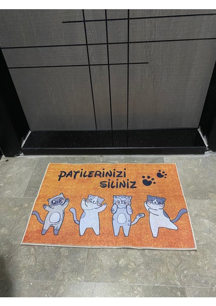 Kapı Önü Paspası 40X60 Kaymaz Taban