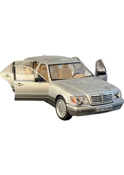 Mercedes-Benz S-Class W140 Premium Die-Cast Model Araba – Yarış Koleksiyonu, Açılır Kapı & Kaput fiyatları