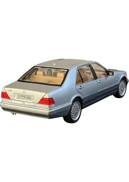 Mercedes-Benz S-Class W140 Premium Die-Cast Model Araba – Yarış Koleksiyonu, Açılır Kapı & Kaput fırsatları