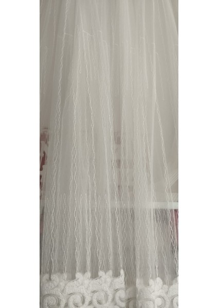 Tül Perde Desenli, Çizgili, Şık Perde255 x 255 cm - 1/2,5 Pile fiyatları