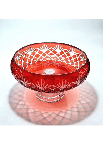 Kristal Dekor Flower Sofra Sunum Kasesi modelleri