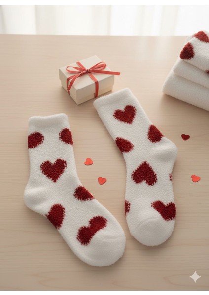 2'li Yumuşak Kokulu Peluş Uyku Çorabı fiyatları