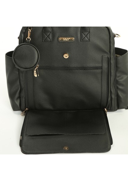 M&y Maia Anne Bebek Bakım Sırt Çantası 7310 Siyah fiyatları