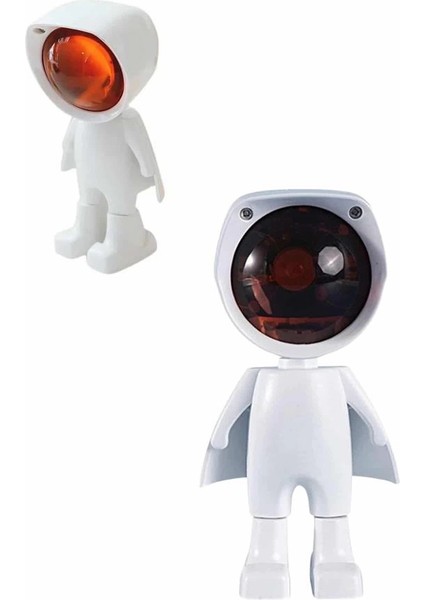 180 Derece Dönebilen Astronot Masa ve Gece Lambası Projektör modelleri