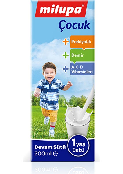 2 Adet Milupa Çocuk Devam Sütü 200 ml