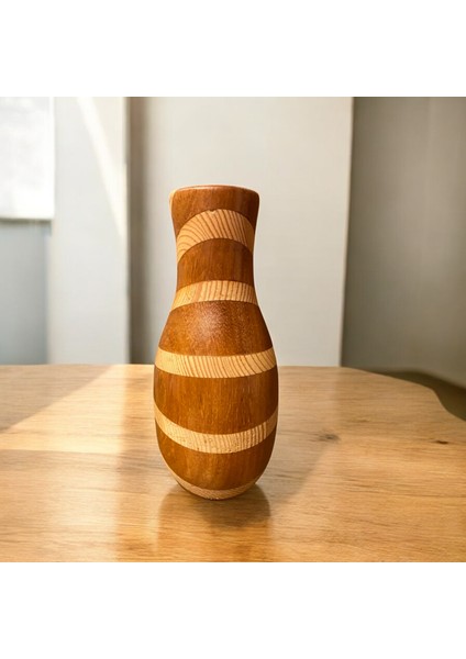 🌿 El Yapımı Ireko ve Çam Ağacından Ahşap Vazo fiyatları