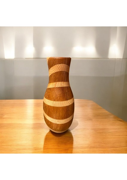 🌿 El Yapımı Ireko ve Çam Ağacından Ahşap Vazo fırsatları