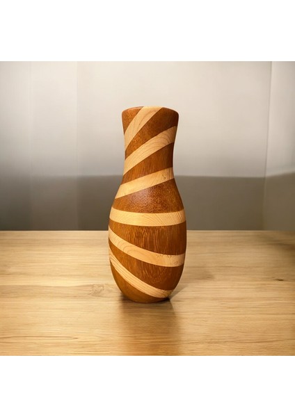 🌿 El Yapımı Ireko ve Çam Ağacından Ahşap Vazo indirimleri