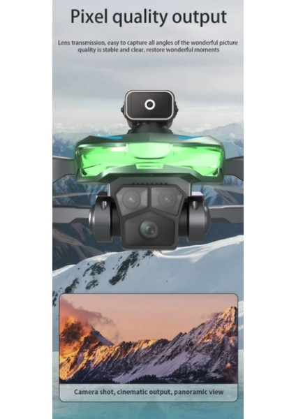 A17 Kolay Kullanımlı Eğitim Drone Hd Kamera, 360° Engel Algılama,taşıma Çantalı