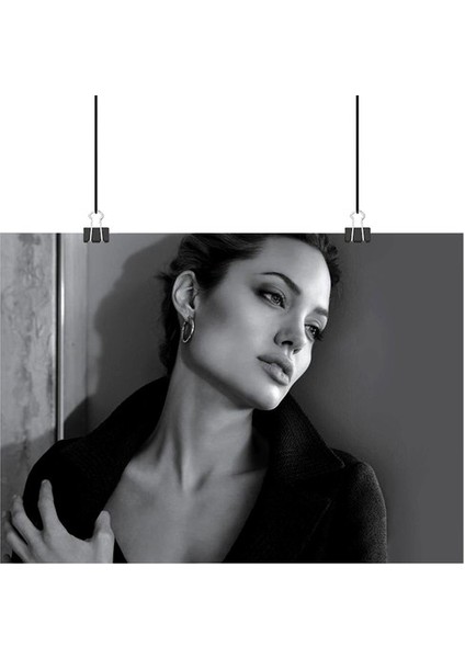 Angelina Jolie5 Poster - Retro Duvar Dekoru