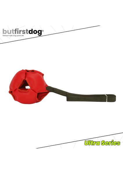 Gerçek Deri Köpek Çekiştirme Topu – Dayanıklı Antrenman ve Köpek Oyuncağı Uzun Kayışlı Premium Model fiyatları