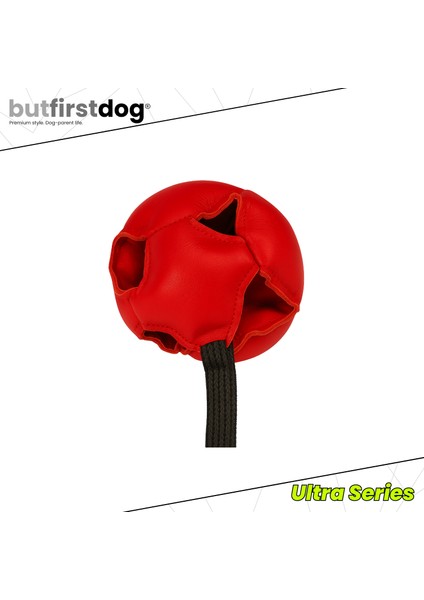 Gerçek Deri Köpek Çekiştirme Topu – Dayanıklı Antrenman ve Köpek Oyuncağı Uzun Kayışlı Premium Model modelleri