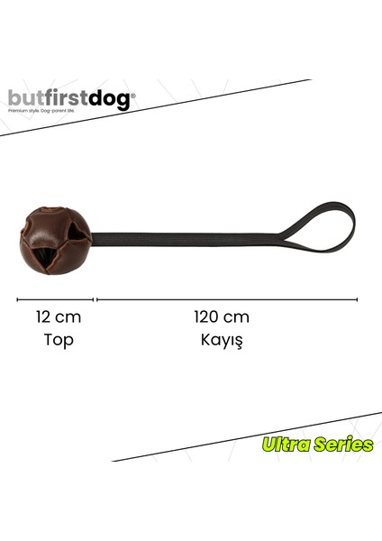 Gerçek Deri Köpek Çekiştirme Topu – Dayanıklı Antrenman ve Köpek Oyuncağı Uzun Kayışlı Premium Model fırsatları