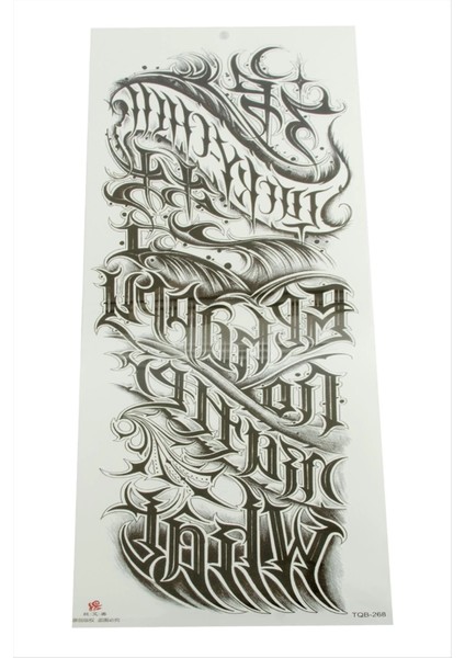 Tattoo Kol Dövme Sticker