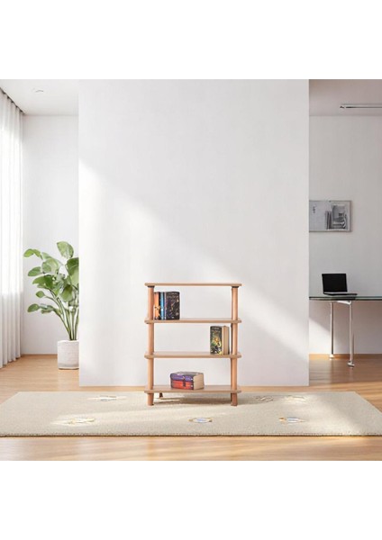 Pia 4 Raflı Kitaplık Çok Amaçlı Dolap fiyatları