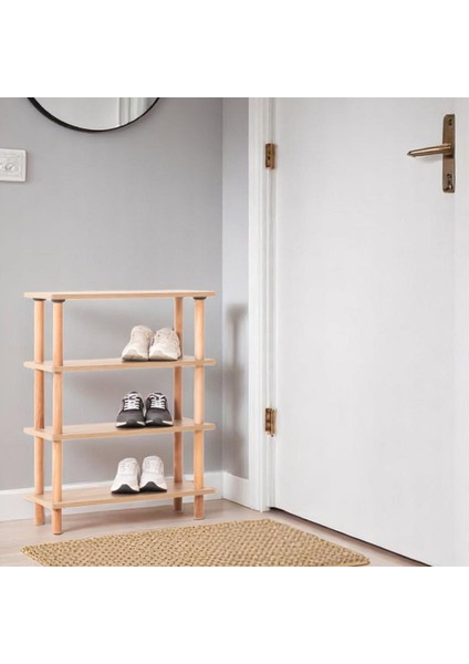 Pia 4 Raflı Kitaplık Çok Amaçlı Dolap fırsatları