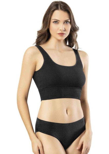 2 Li Kota 6432 Pedli Fitilli Dalgic Kumaş Bustiyer