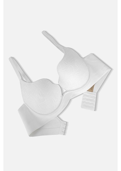 Istiridye Dantelli Wonna Baskılı Sütyen-Desteksiz Dolgusuz BALENLI-2822-EKRU fırsatları