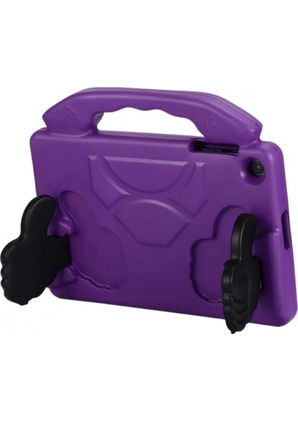 Samsung Galaxy Tab A9 Plus Kılıf Like Stantlı Tablet Silikon - Mor