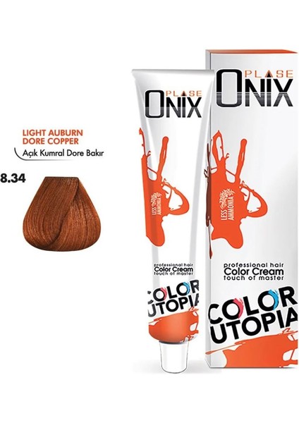 Onix Tüp Boya 8,34 Açık Kumral Dore Bakır