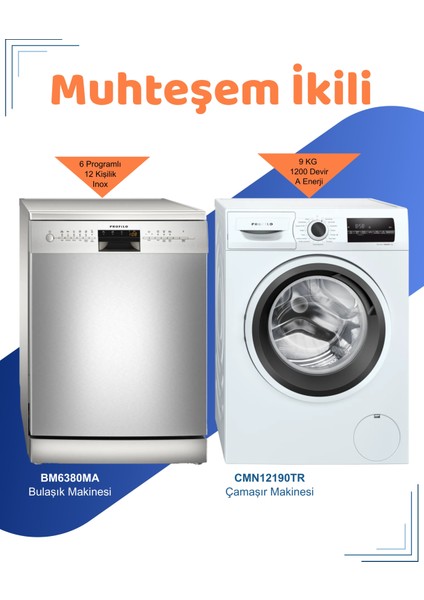 2'li Avantajlı Set ( BM6380MA - CMN12190TR )