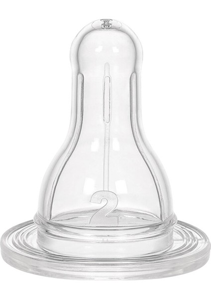 Silikon Biberon Emziği 6-12 Ay