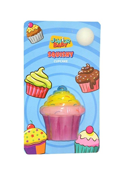 Junior Baby Squishy Oyuncak Cupcake