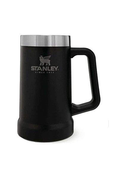 3 Adet Stanley Adventure Vakumlu Termos Bardak Siyah 0,70 Litre