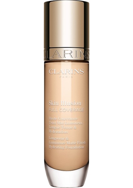 Skin Illusion Full Coverage - Yüksek Kapatıcı Cilt Bakım Fondöteni 100.4N - 30 ml