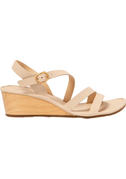 Kadın Sandalet N852 El Naturalista Soft Nappa Cream/ Gaia