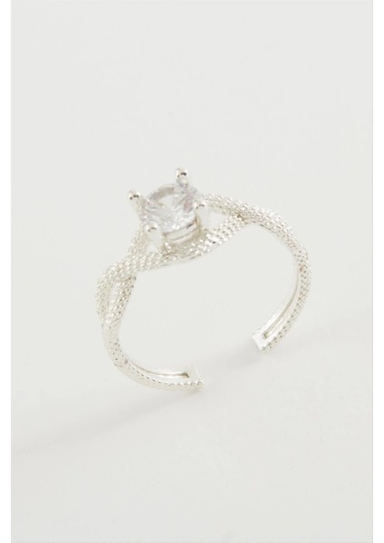 Sonsuzluk Tek Taşlı Yüzük