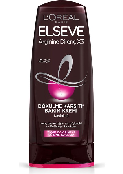 4 Adet Elseve Saç Kremi 360ML Dökülme Karşıtı Anti-Fall fiyatları