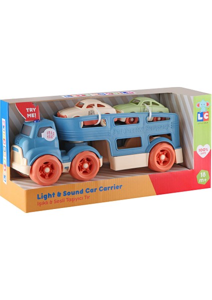 Lc Işıklı ve Sesli Taşıyıcı Tır 3 Parça modelleri