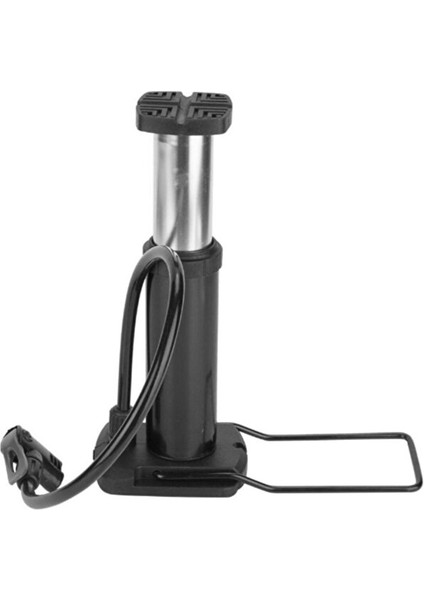 Ayak Pompası Top Şişirme Lastik Şişirme Ayaklı Hava Pompası Yer Kaplamaz Mini 17 cm Bisiklet Pompa