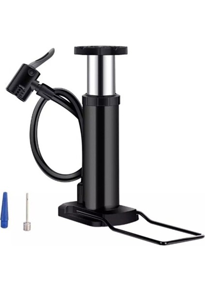 Ayak Pompası Top Şişirme Lastik Şişirme Ayaklı Hava Pompası Yer Kaplamaz Mini 17 cm Bisiklet Pompa fırsatları