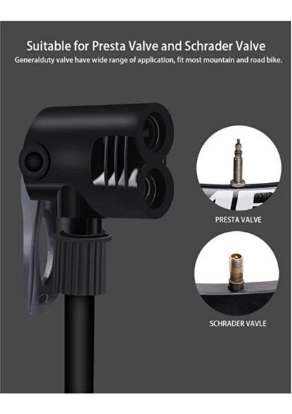 Ayak Pompası Top Şişirme Lastik Şişirme Ayaklı Hava Pompası Yer Kaplamaz Mini 17 cm Bisiklet Pompa indirimleri