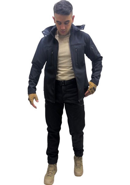 Softshell Içi Polarlı Su ve Rüzgar Geçirmez Taktikal Ceket modelleri