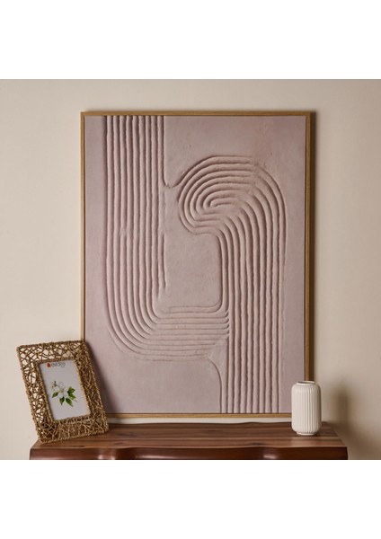 Deco Benoit Tablo - Bej - 100X75 cm