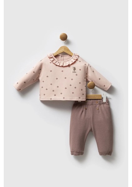 Litaetrend U.s. Polo Assn 2 Li Takım USB2759 Pudra