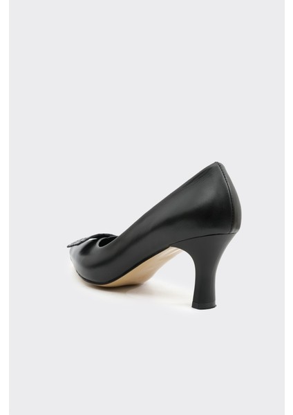 Hakiki Deri Tokalı Kadın Stiletto modelleri