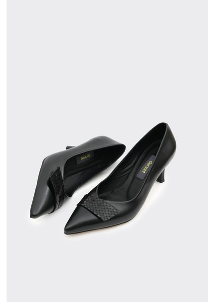 Hakiki Deri Tokalı Kadın Stiletto fırsatları